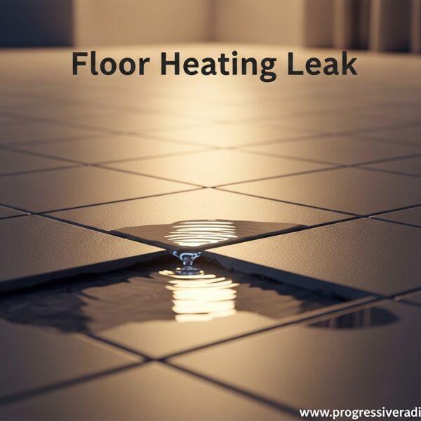 Floor Heating Leak