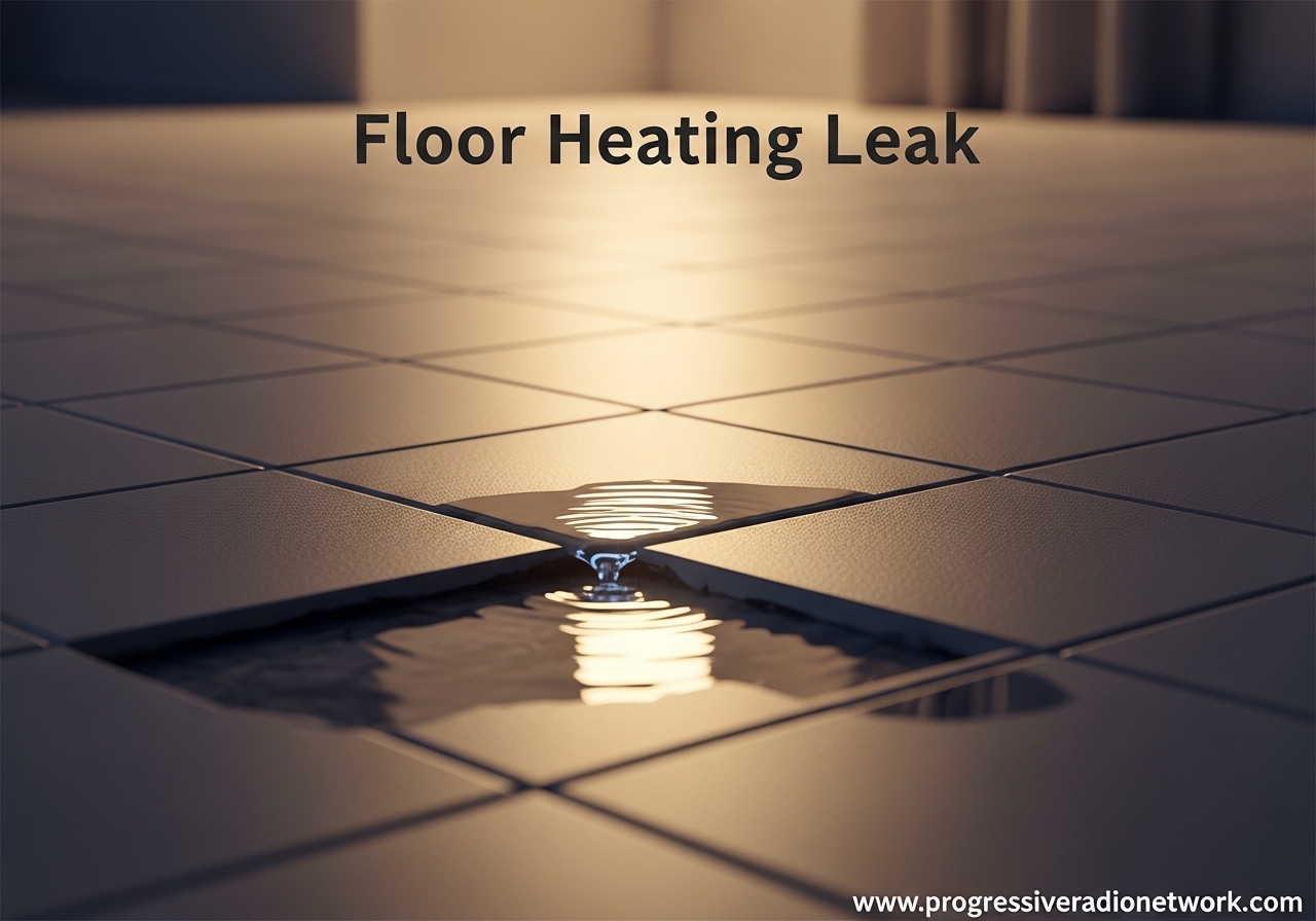 Floor Heating Leak