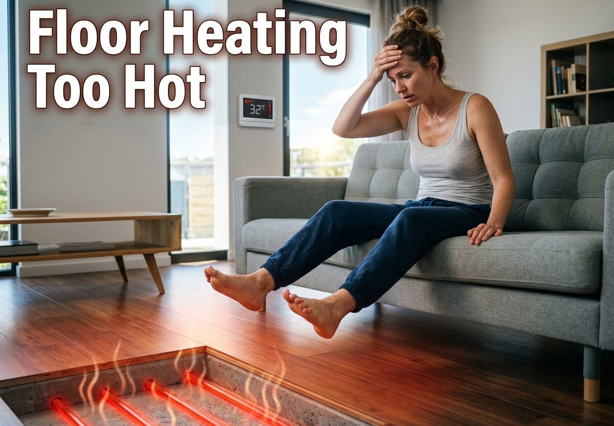 Floor Heating Too Hot