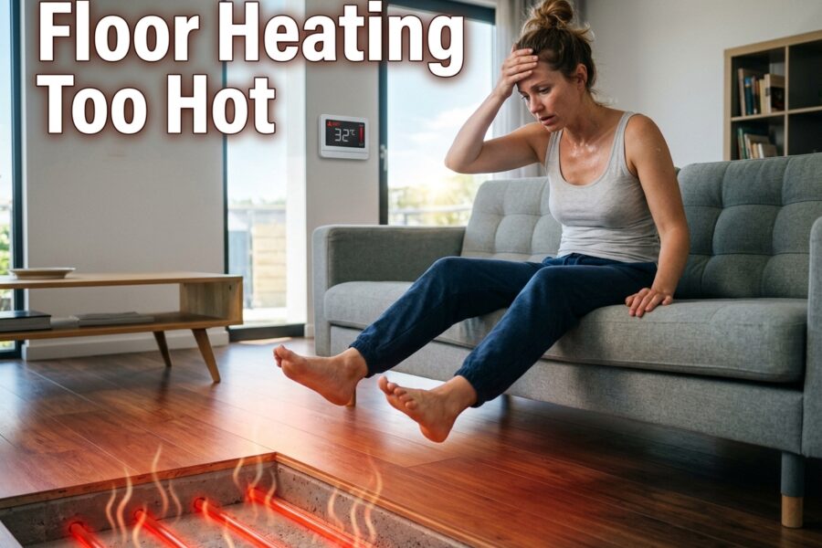 Floor Heating Too Hot