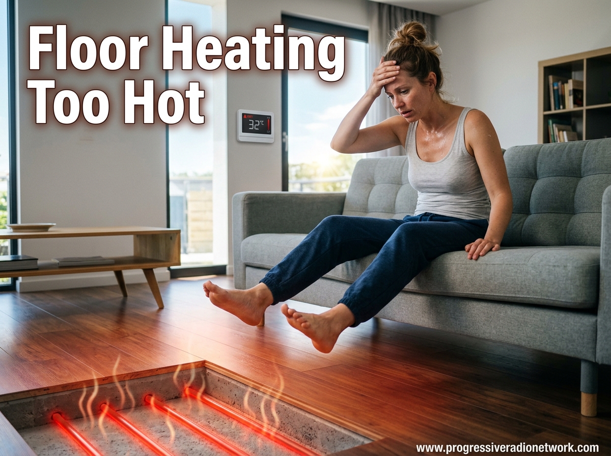 Floor Heating Too Hot