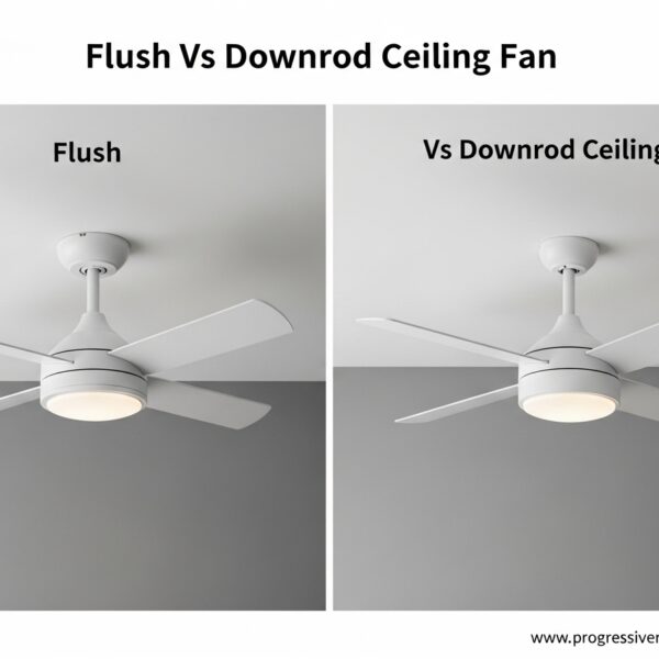 Flush Vs Downrod Ceiling Fan