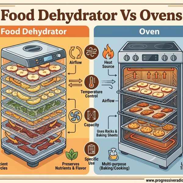 Food Dehydrator Vs Ovens