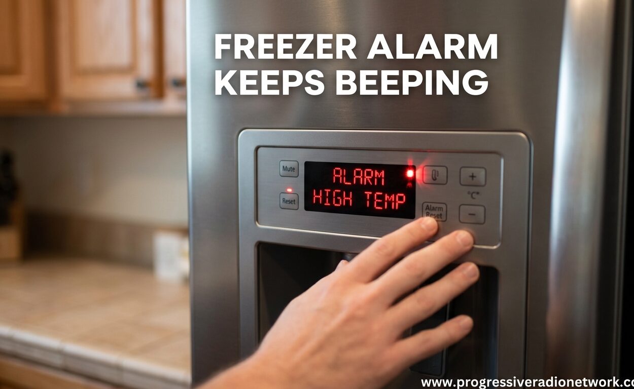 Freezer Alarm Keeps Beeping