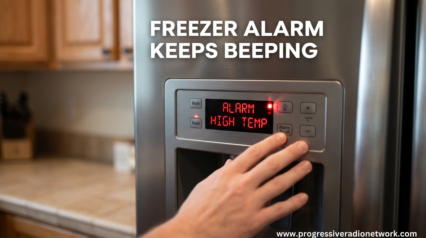 Freezer Alarm Keeps Beeping