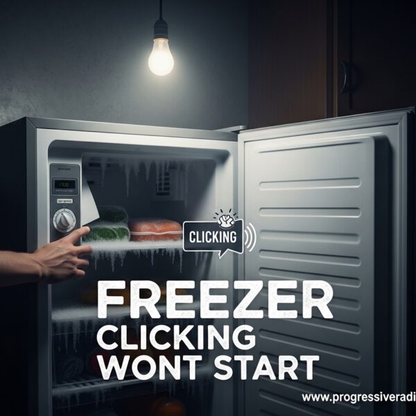 Freezer Clicking Wont Start