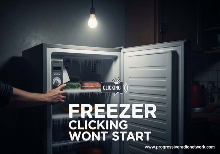 Freezer Clicking Wont Start