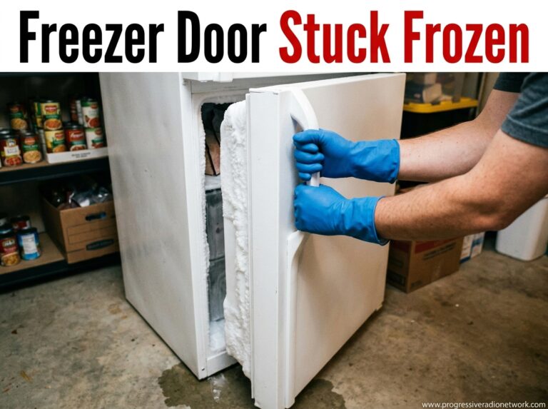 Freezer Door Stuck Frozen