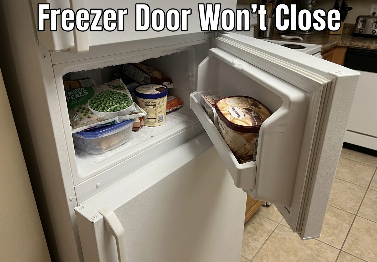 Freezer Door Wont Close