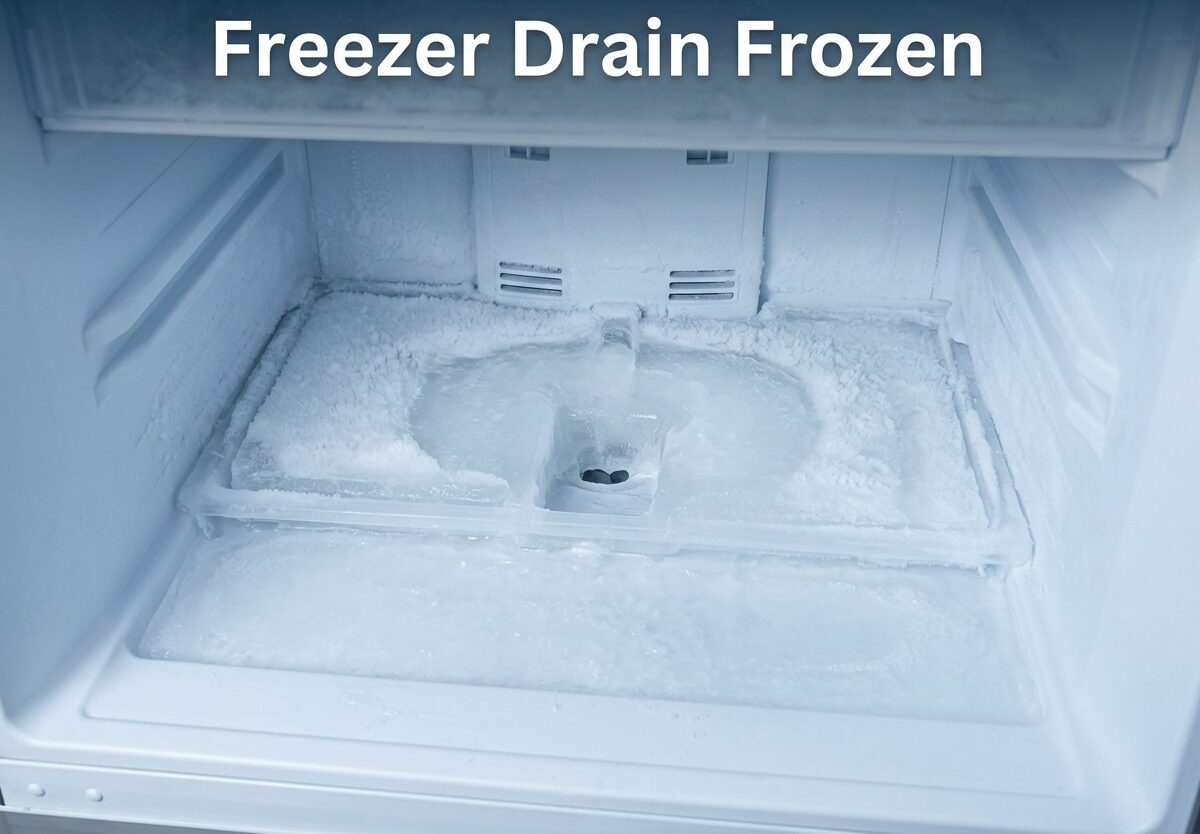 Freezer Drain Frozen