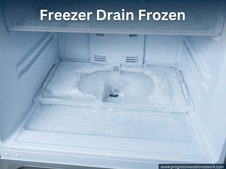 Freezer Drain Frozen