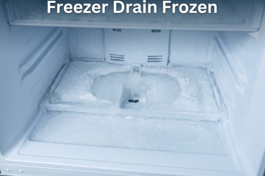 Freezer Drain Frozen