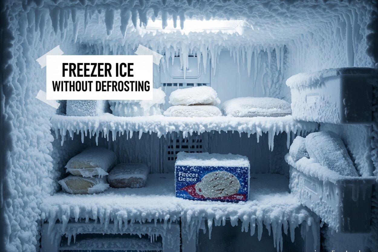 Freezer Ice Without Defrosting