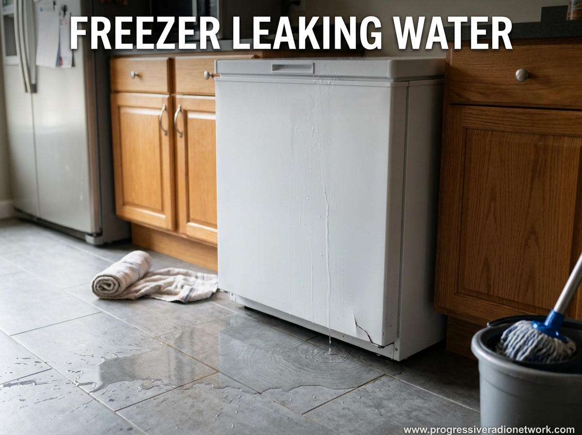 Freezer Leaking Water