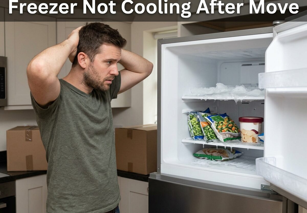 Freezer Not Cooling After Move
