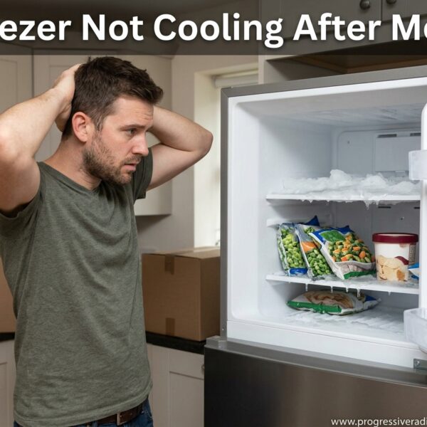 Freezer Not Cooling After Move