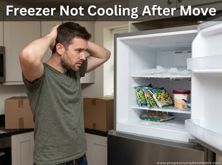 Freezer Not Cooling After Move