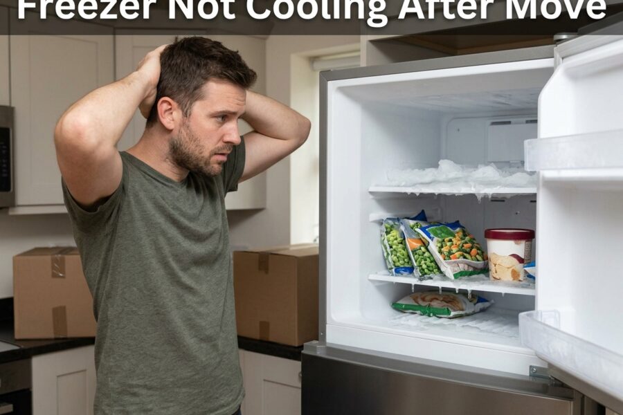 Freezer Not Cooling After Move