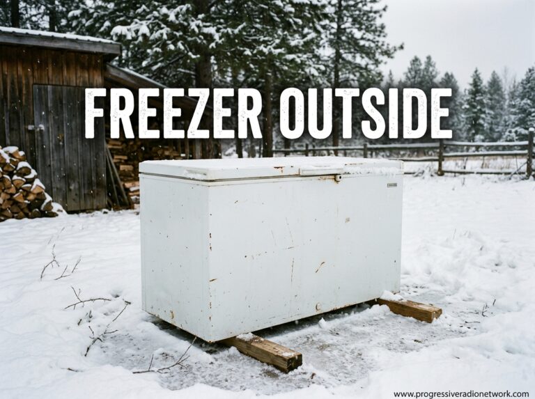 Freezer Outside