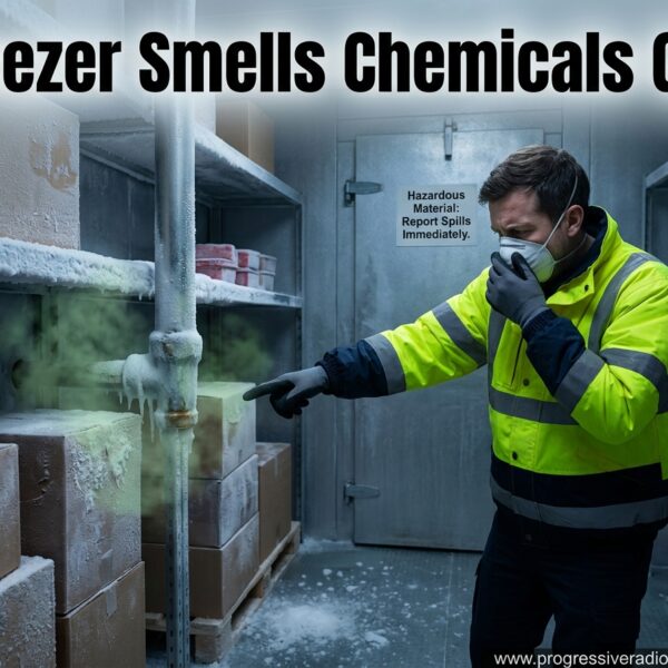 Freezer Smells Chemicals Gas
