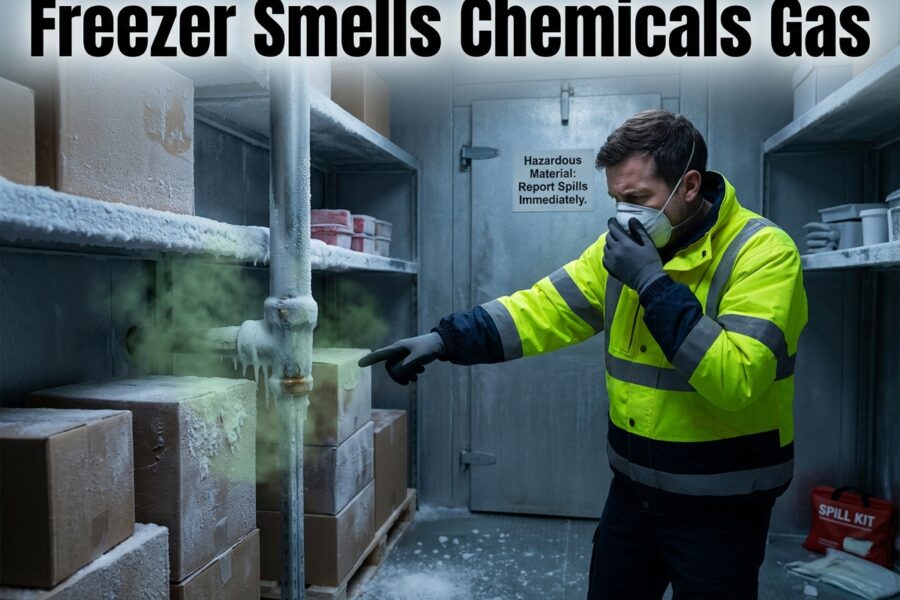 Freezer Smells Chemicals Gas