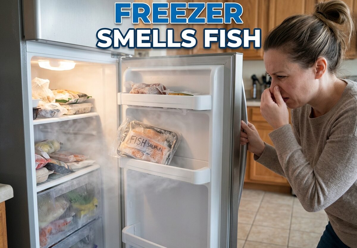 Freezer Smells Fish
