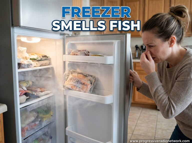 Freezer Smells Fish