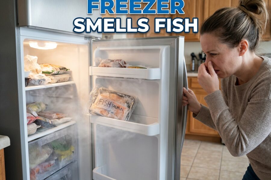 Freezer Smells Fish