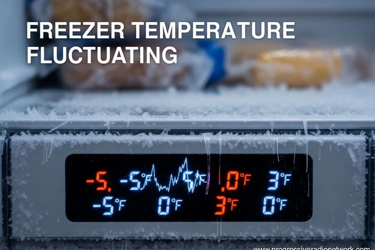 Freezer Temperature Fluctuating
