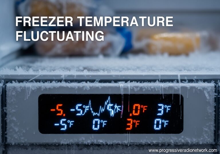 Freezer Temperature Fluctuating