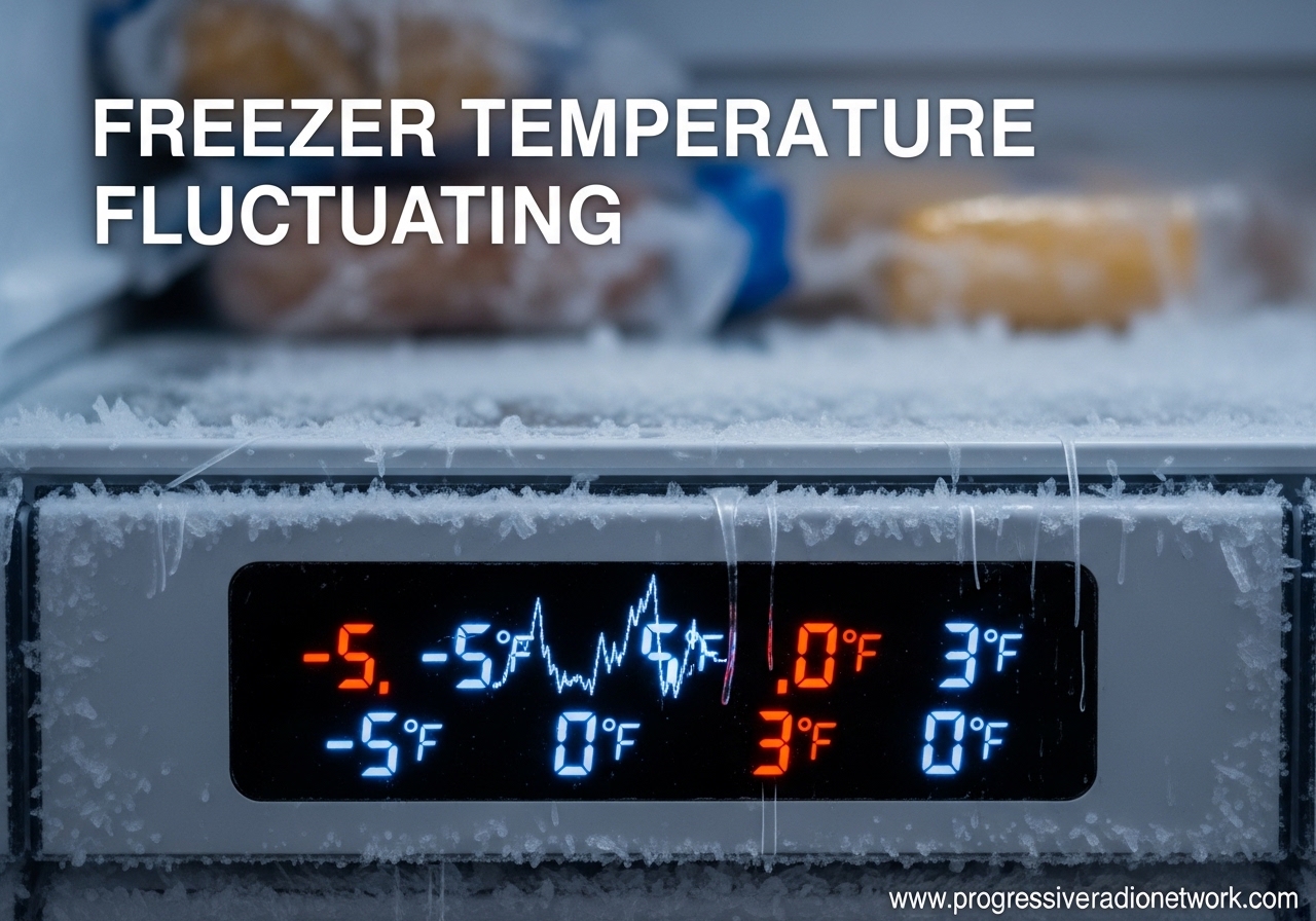 Freezer Temperature Fluctuating