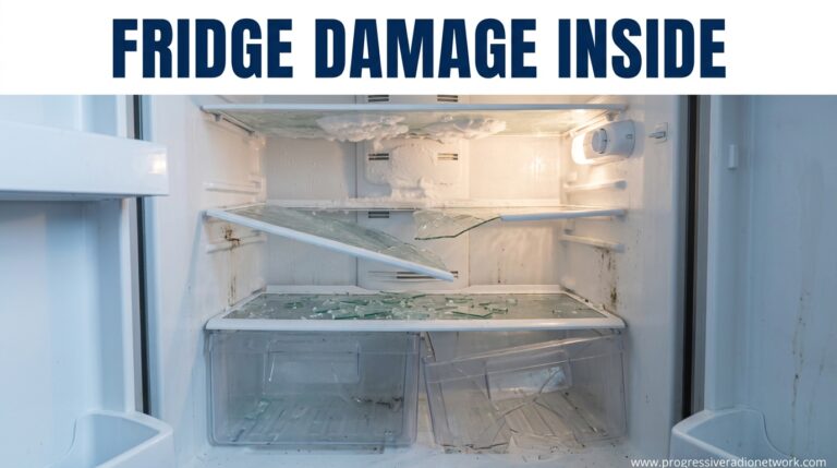 Fridge Damage Inside