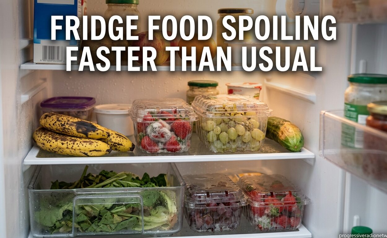 Fridge Food Spoiling Faster Than Usual