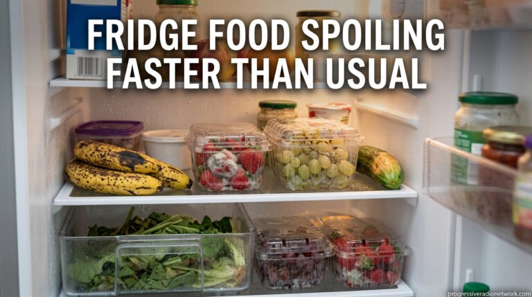Fridge Food Spoiling Faster Than Usual