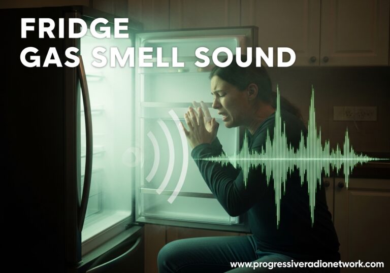 Fridge Gas Smell Sound