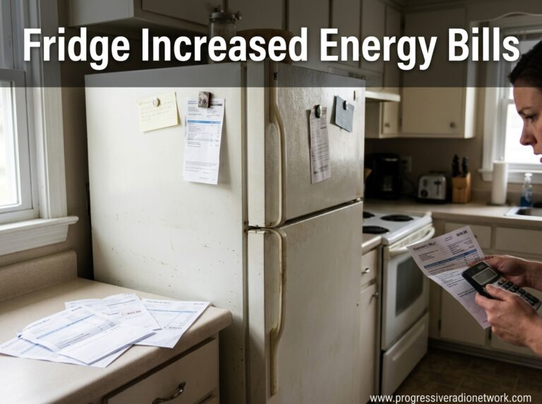 Fridge Increased Energy Bills