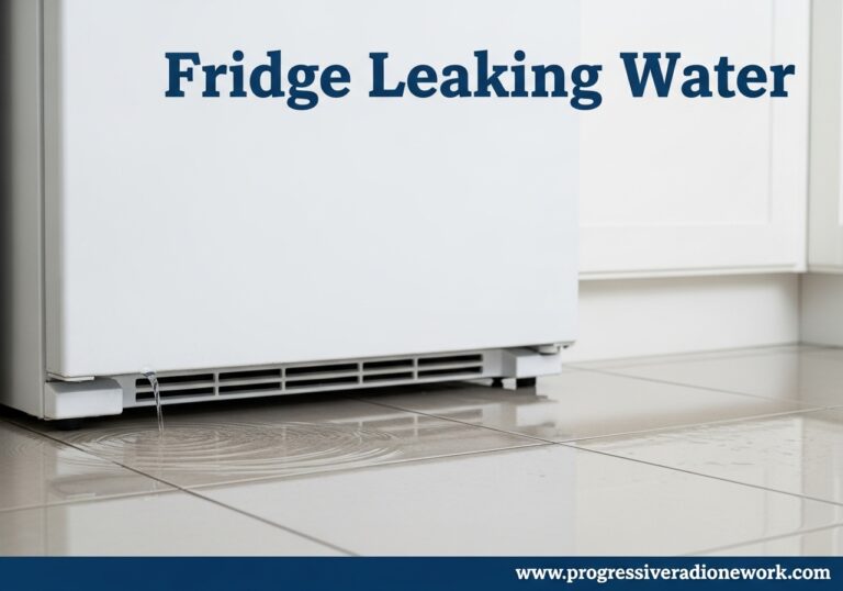 Fridge Leaking Water