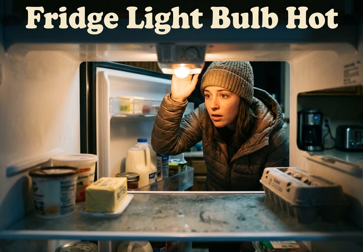 Fridge Light Bulb Hot