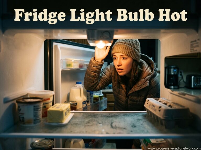 Fridge Light Bulb Hot