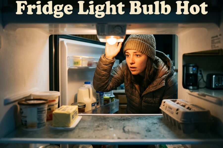 Fridge Light Bulb Hot