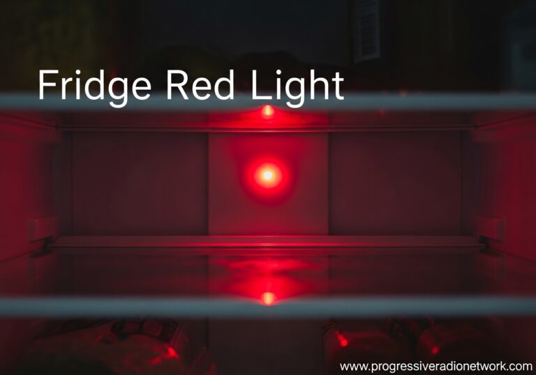 Fridge Red Light