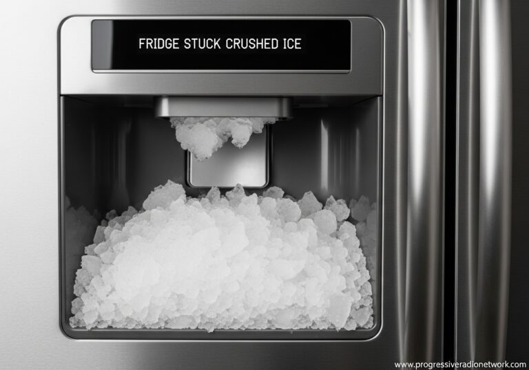 Fridge Stuck Crushed Ice