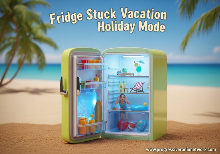 Fridge Stuck Vacation Holiday Mode