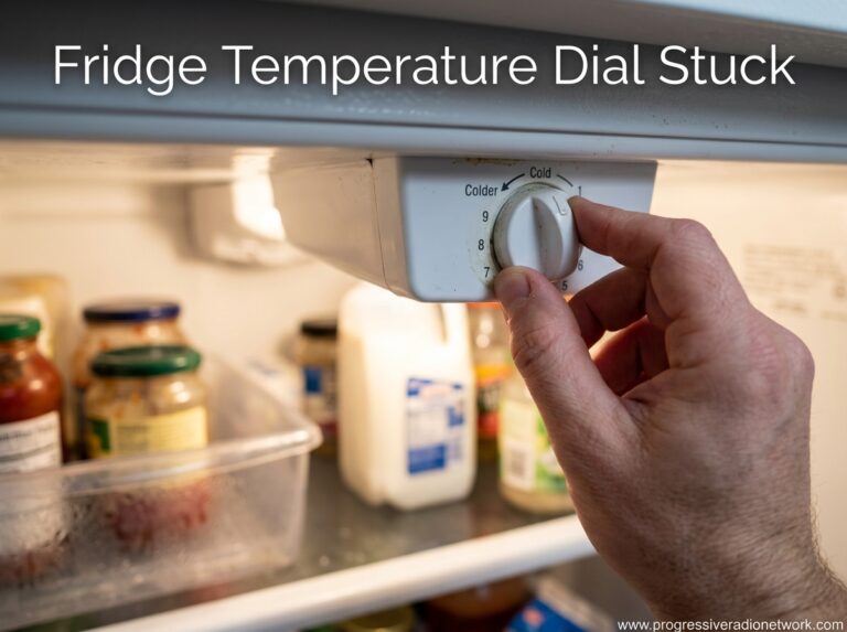 Fridge Temperature Dial Stuck
