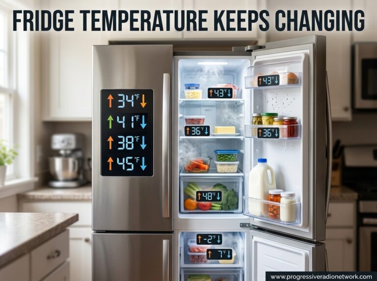 Fridge Temperature Keeps Changing