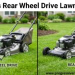 Front vs Rear Wheel Drive Lawn Mower