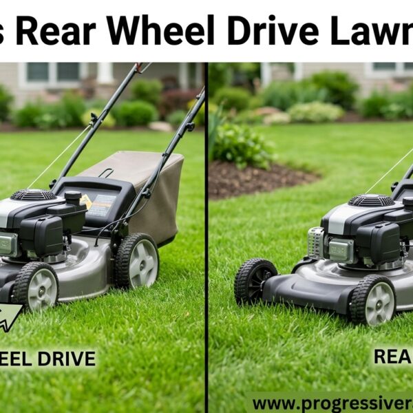 Front vs Rear Wheel Drive Lawn Mower