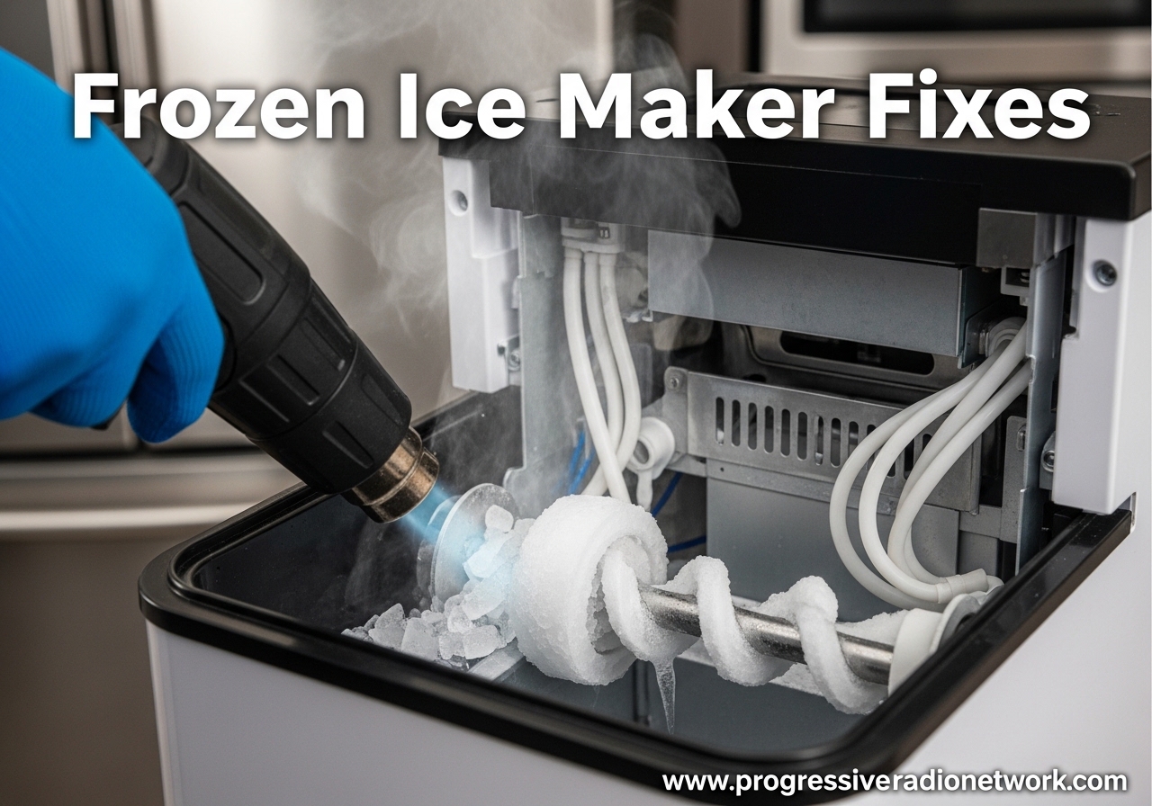Frozen Ice Maker Fixes
