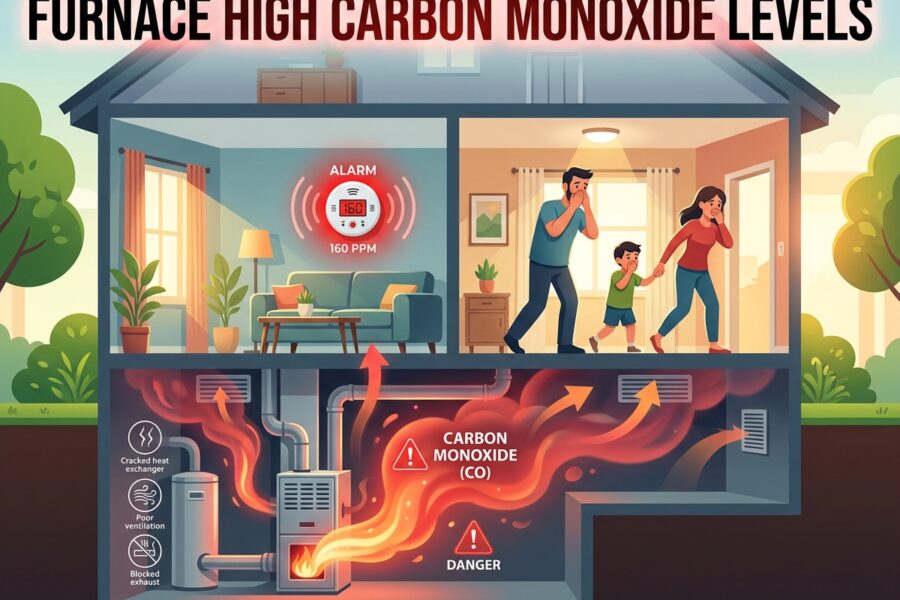 Furnace High Carbon Monoxide Levels