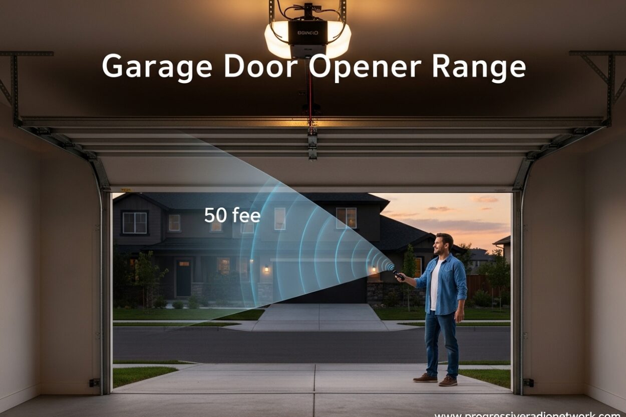 Garage Door Opener Range
